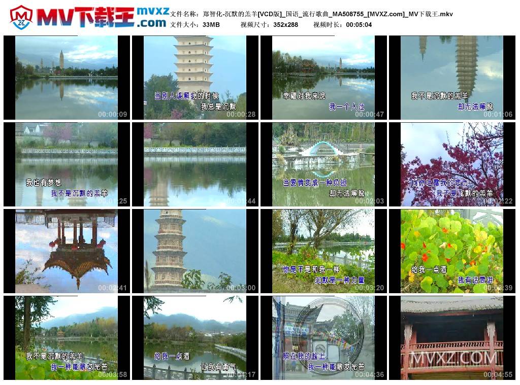 郑智化-沉默的羔羊[VCD版]_国语_流行歌曲_MA508755